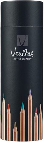 Christian Art Gifts Coloring Pencils Veritas 48/set Round