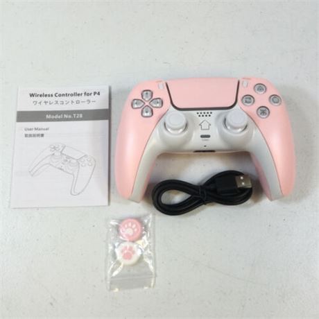 BRHE T-28 Pink Wireless Touchpad Gaming Controller