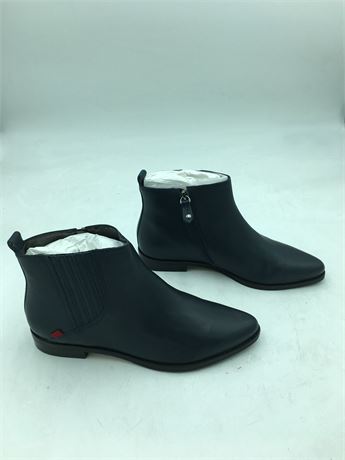 Marc Joseph: Lexington Bootie Shoes - Women - Navy Napa - Size 7