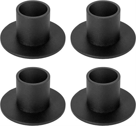 4 Pcs Black Candle Holders Retro Candlestick Holder Farmhouse Decor