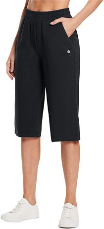 Women's 17" Capri Yoga Pants with Pockets