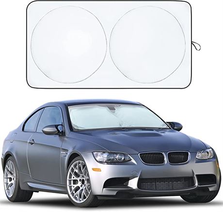 EcoNour Car Windshield Sun Shade with Storage Pouch