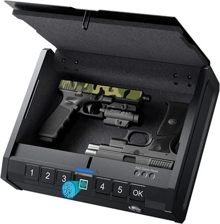 ONNAIS IRON PLUS Fingerprint Lock Gun Safe
