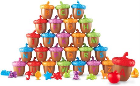 Learning Resources Alphabet Acorns Activity Set