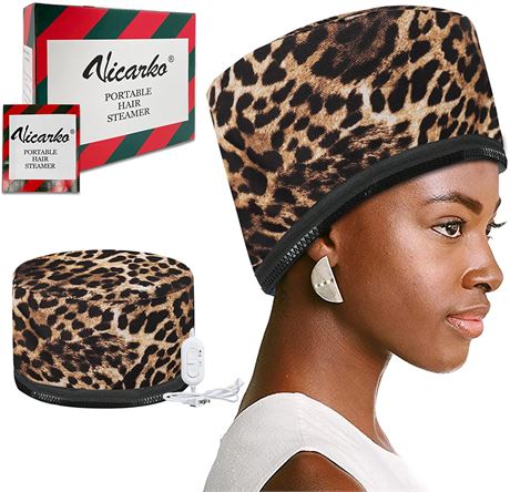 VICARKO Hair Steamer Thermal Heat Cap