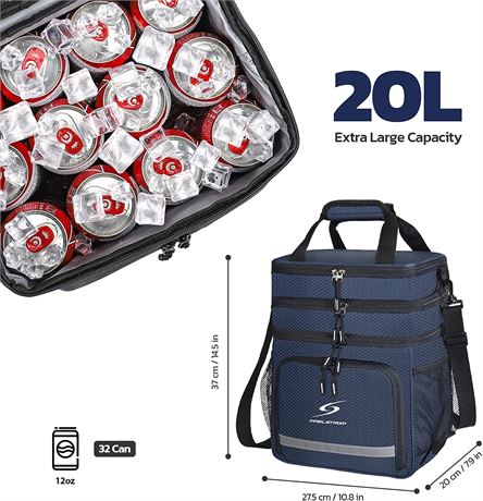 Maelstrom Lunch Box Insulated ,Leakproof 3 layer