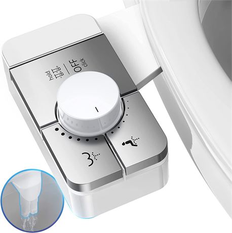 Veken Bidet Attachment for Toilet - Ultra-Slim
