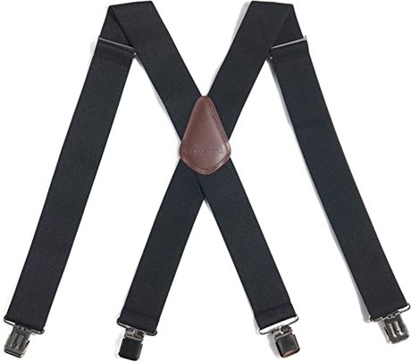 Carhartt Men's Utility Suspender One Size Black (Broken Clip - see photo)