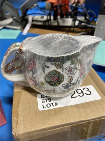 Personal 2cup porcelain Tea pot 5oz