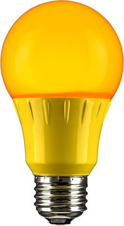 Sunlite 80149 LED A19 Colored Light Bulb - 3 Pack