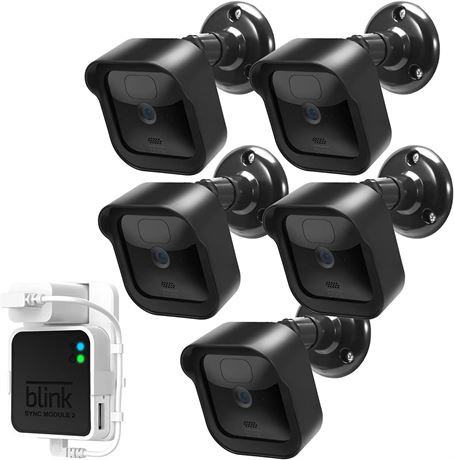 Blink Outdoor Camera Wall Mount ( 4 Pack) - Black