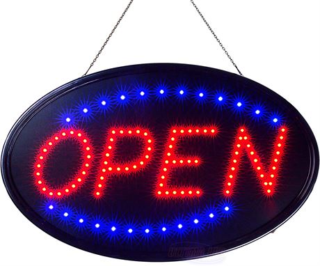 Ultima LED Neon Open Sign for Business, 23" x 14"