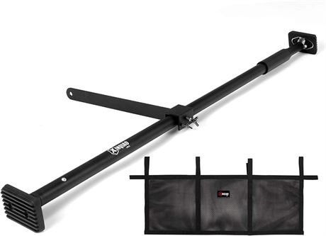 XINQIAO Universal Cargo Bar with Cargo Net and Divider Bar, 42"-71"