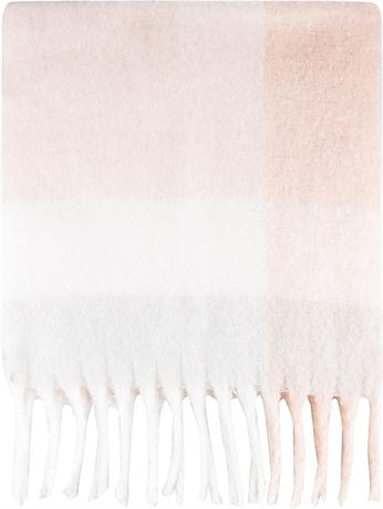 Jessica Simpson Womens Oversized Scarf With Fringe