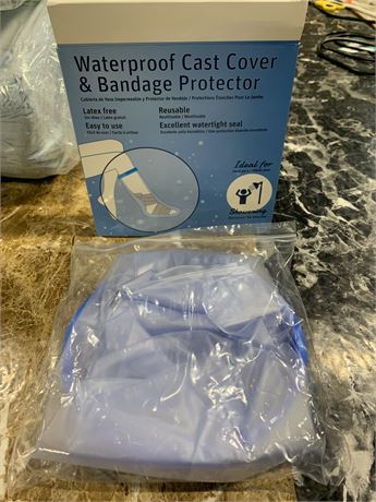 Adult Leg cast Protector for Shower, Waterproof Shower Bandage