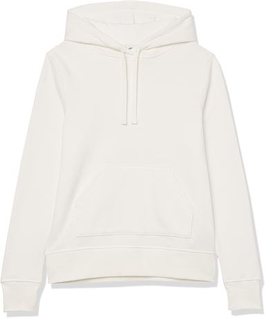 Amazon Essentials Women's French Terry Pullover, XXL, White
