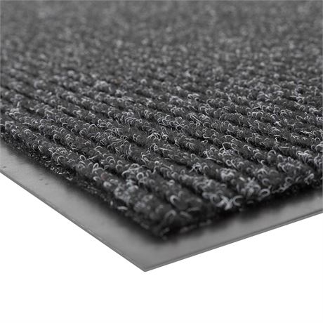 Notrax 109 Brush Step Entrance Mat, 3' x 10', Charcoal