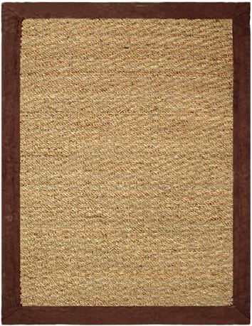 Chesapeake Seagrass 40-Inch by 60-Inch Area Rug, Chocolate