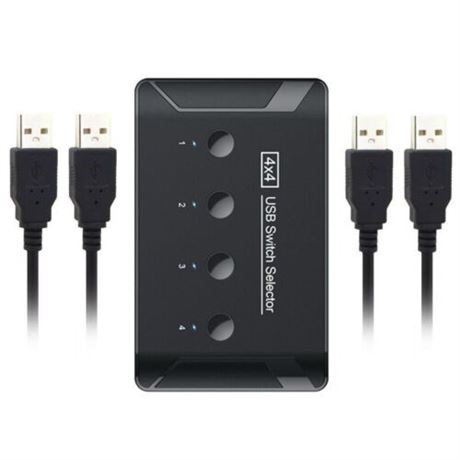 4 In 4 Out USB Sharing Switch Box