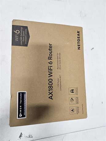 NETGEAR 4-Stream WiFi 6 Router