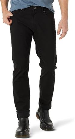 Lee Men's Extreme Motion Straight Fit 5 Pocket Pant, 38x32