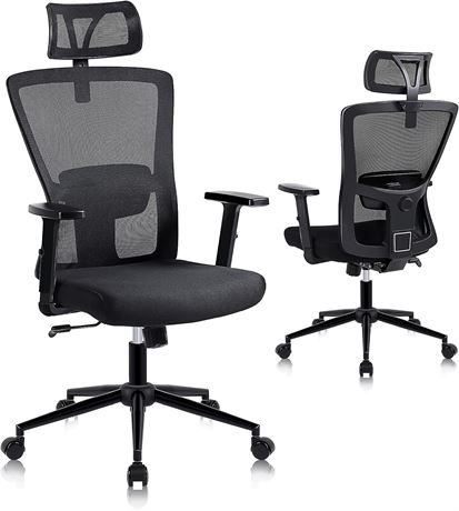 Ralex Ergonomic Desk Chair Comfort Adjustable Height with Wheels