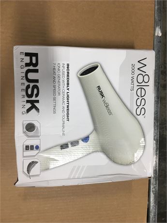 RUSK Engineering W8less Professional 2000 Watt Dryer