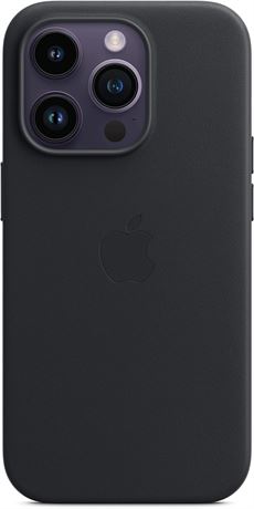 Apple iPhone 14 Pro Max Leather Case with MagSafe - Midnight