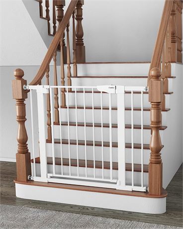 Cumbor 29.7"-40.6" Baby Gate for Stairs, Dog Gate for Doorways