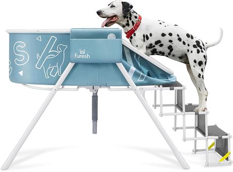 Furesh Steper Big Dog Bath Tub with Stairs