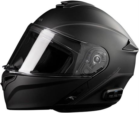 Sena Outrush R Modular Helmet, Black