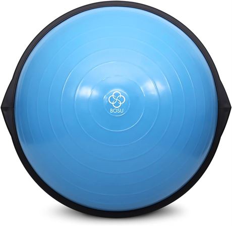 Bosu Home Gym Equipment The Original Balance Trainer 26" Diameter - Light Blue
