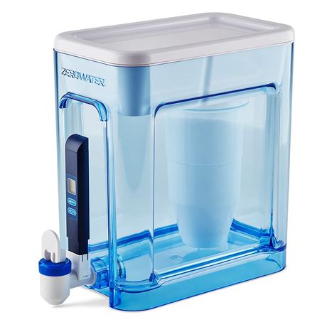 ZeroWater 22 Cup Ready-Read 5-Stage Water Filter Dispenser