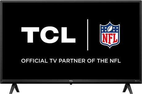TCL 32" Class 3-Series HD 720p LED Smart Roku TV - 32S355, Black