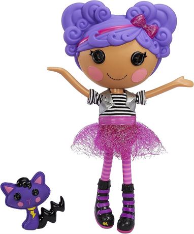 Lalaloopsy Doll- Storm E. Sky and Cool Cat, 13" Rocker Musician Doll