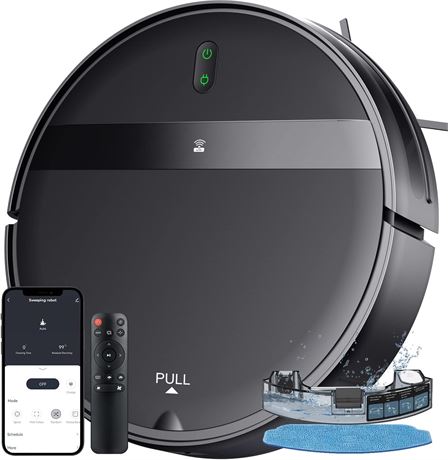 MANVINS Robot Vacuum and Mop Combo